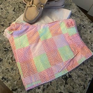 Vineyard Vines Patchwork Pattern Shorts